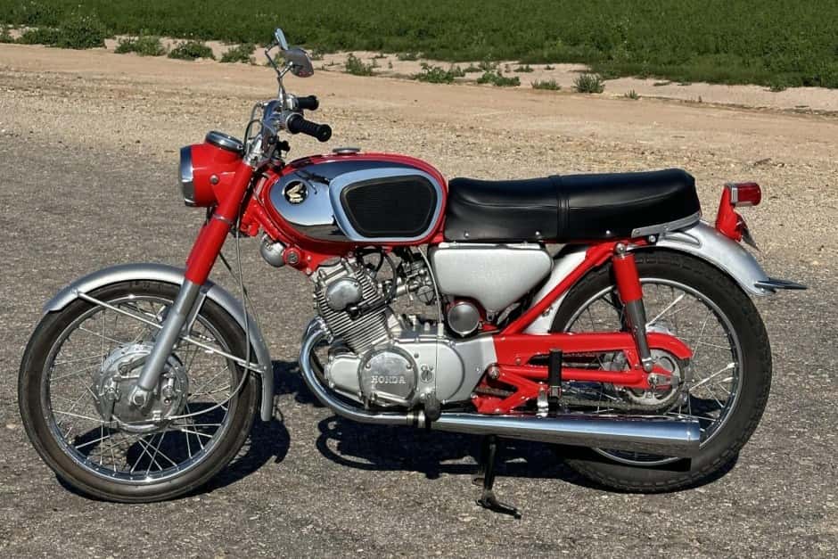 1967 Honda CB160 & CL160 sold for $3,450