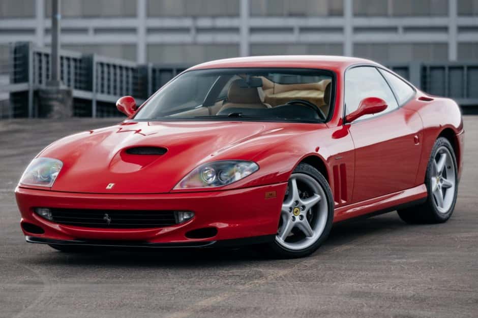 1997 Ferrari 550 Maranello sold for $133,000