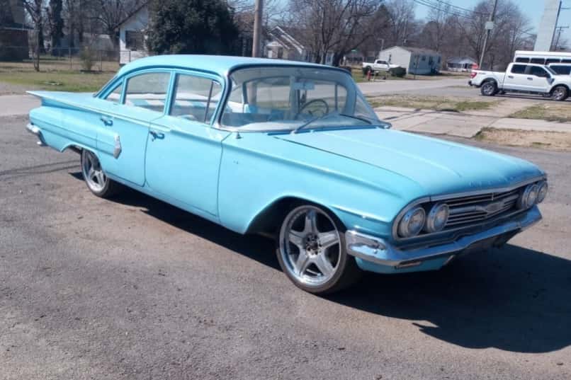 1960 Chevrolet Biscayne sold for $7,000