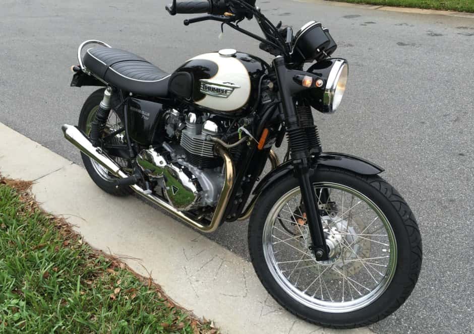 2008 Triumph New Bonneville (2000+) sold for $4,495