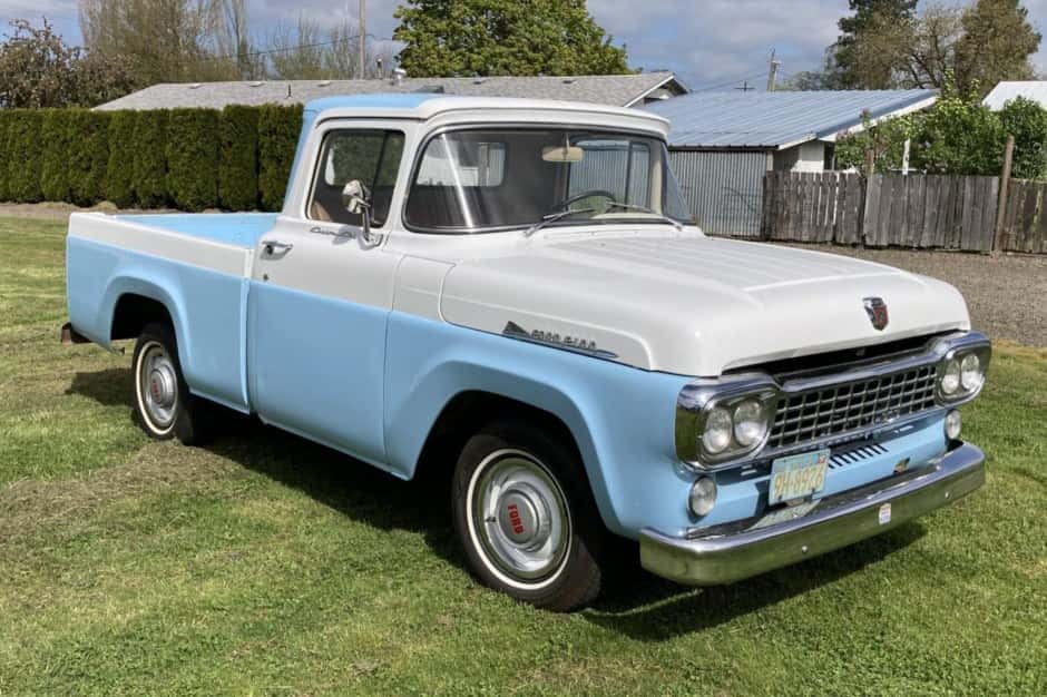 1958 Ford F-Series 1957-1960 sold for $16,500