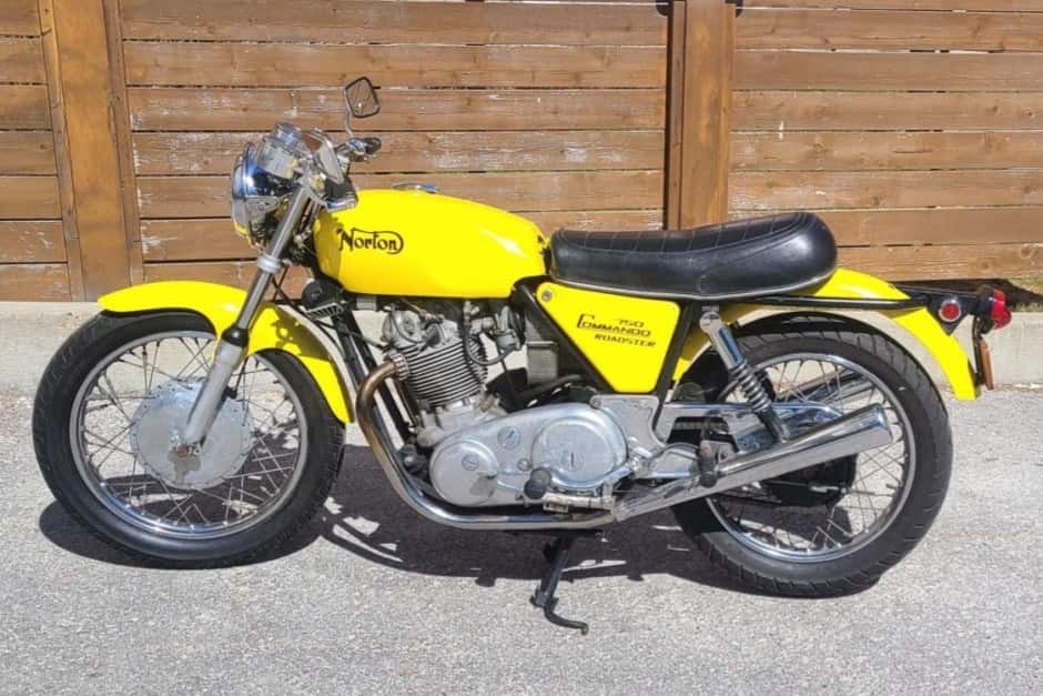 1970 Norton Commando sold for $6,525