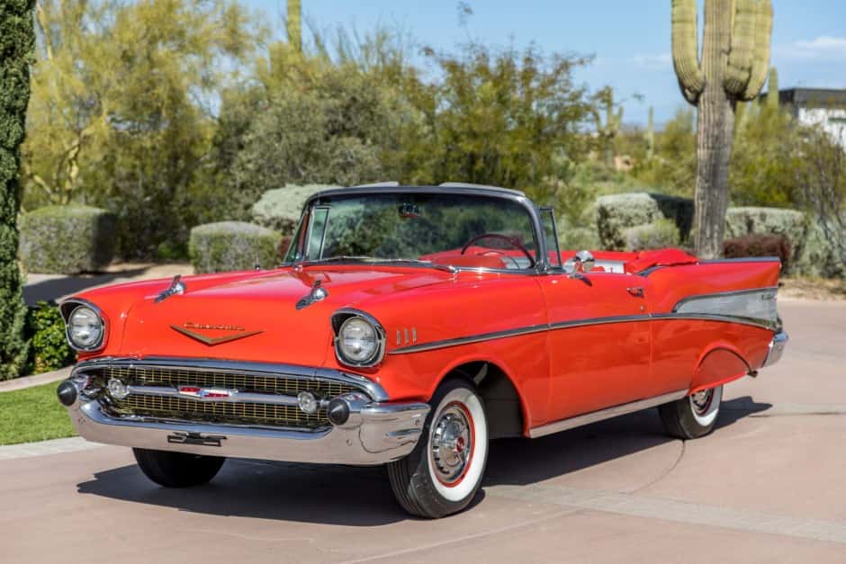 1957 Chevrolet Bel Air sold for $78,000
