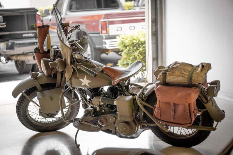 1942 Harley-Davidson 45 Flathead (1929-1975) sold for $29,000