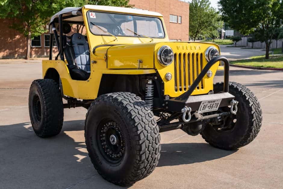 1956 Willys CJ-3B sold for $7,100