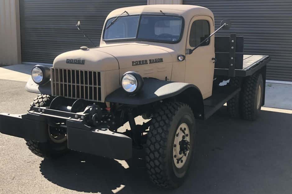 1955 Dodge Power Wagon sold for $36,500