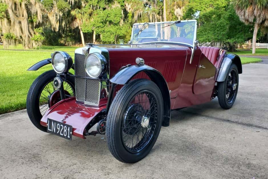 1933 MG  sold for $27,250