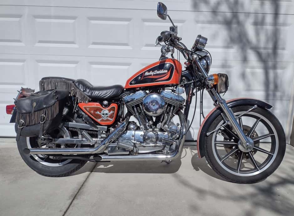 1987 Harley-Davidson Sportster sold for $3,400
