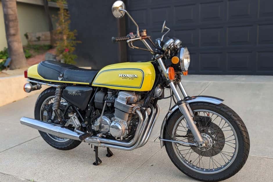 1976 Honda Super Sport: CB750F, CB900F, & CB1100F sold for $5,076