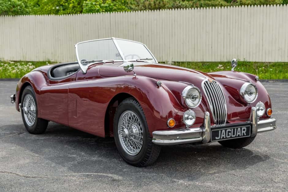 1957 Jaguar XK140 sold for $102,000