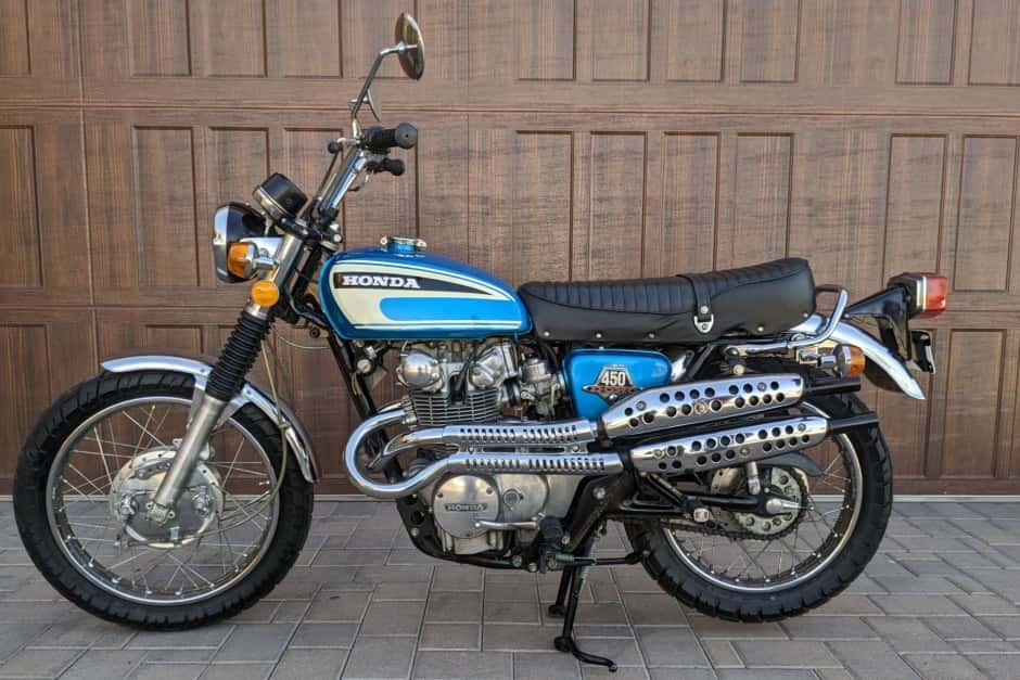 1974 Honda CB450, CL450, & CB500 Twin sold for $6,500
