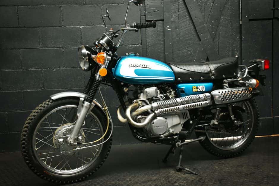 1974 Honda CB200 & CL200 sold for $4,250