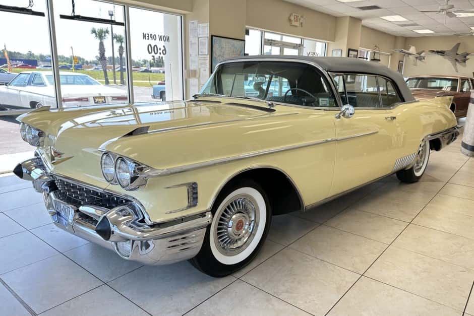 1958 Cadillac Eldorado sold for $85,000