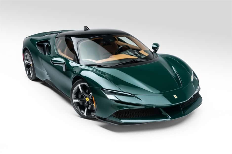 2021 Ferrari SF90 sold for $480,000