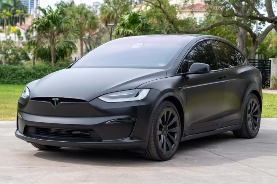 2022 Tesla  sold for $72,690