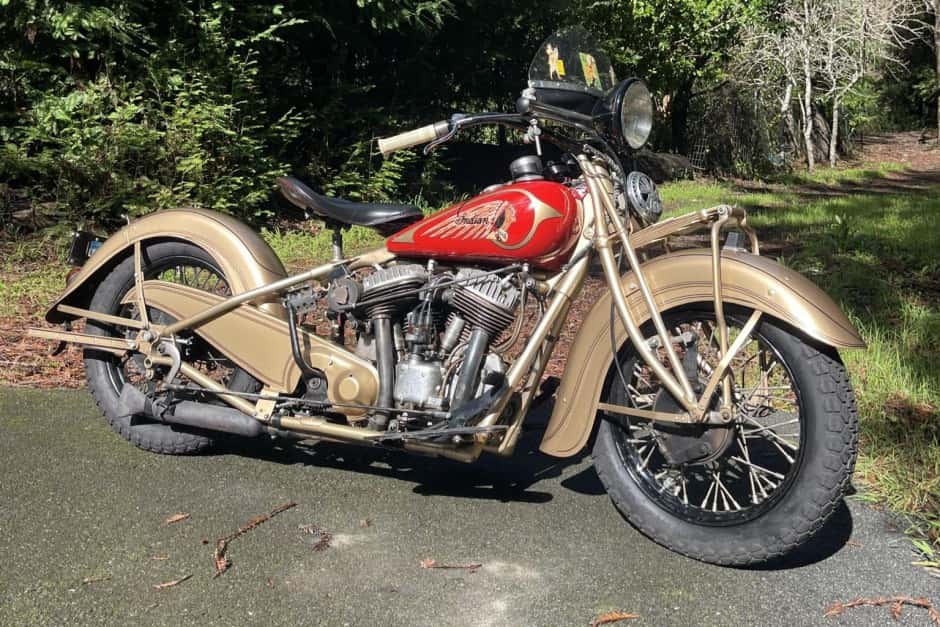 1937 Indian Chief sold for $36,500