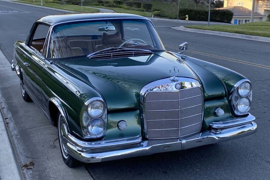 1964 Mercedes-Benz W111 Coupe & Cabriolet sold for $45,000