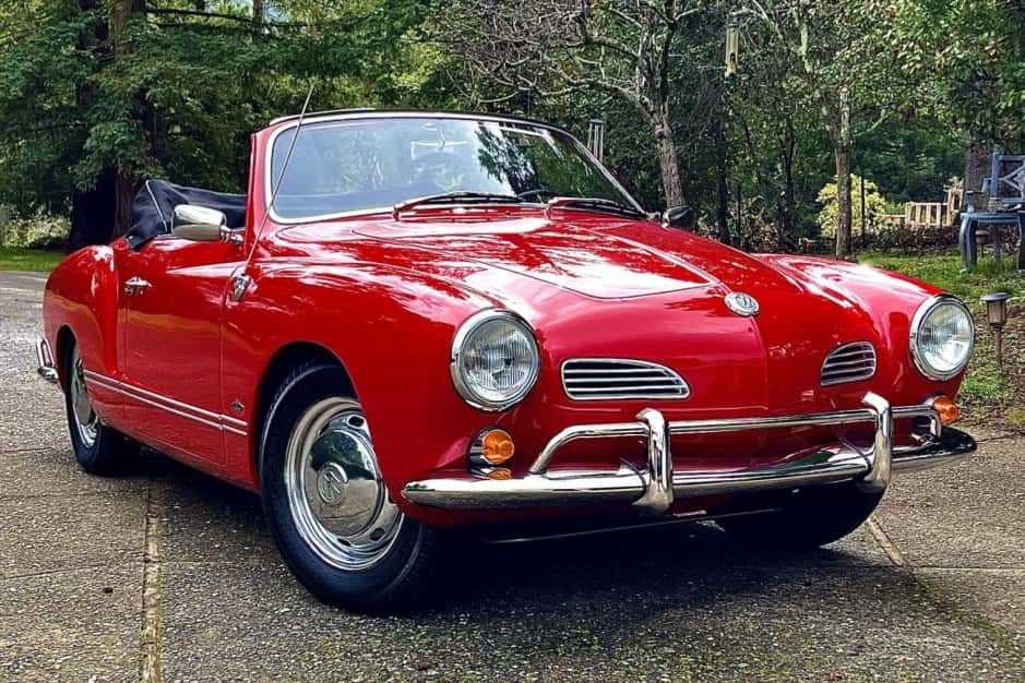1967 Volkswagen Karmann Ghia sold for $36,500