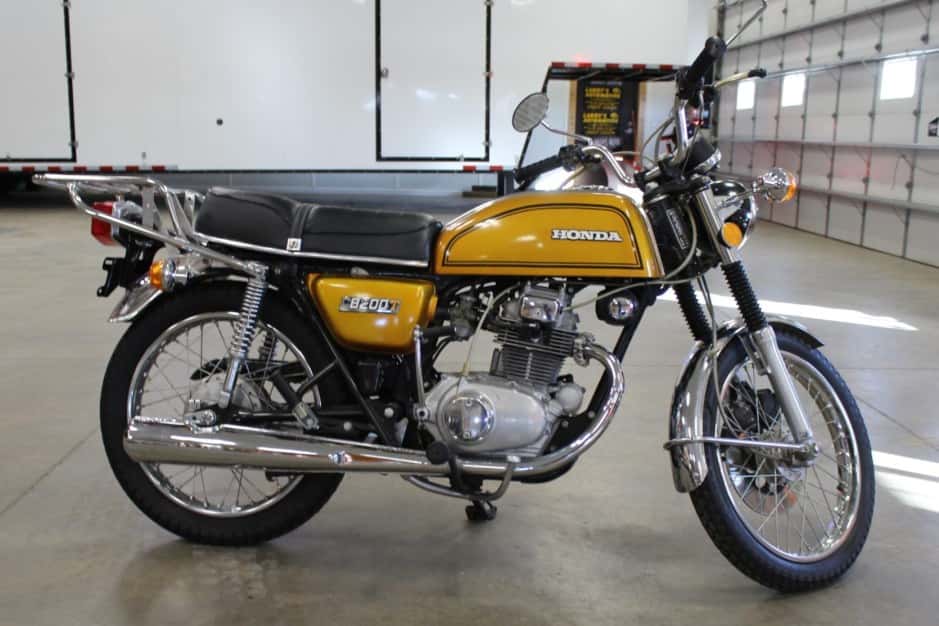 1975 Honda CB200 & CL200 sold for $3,850