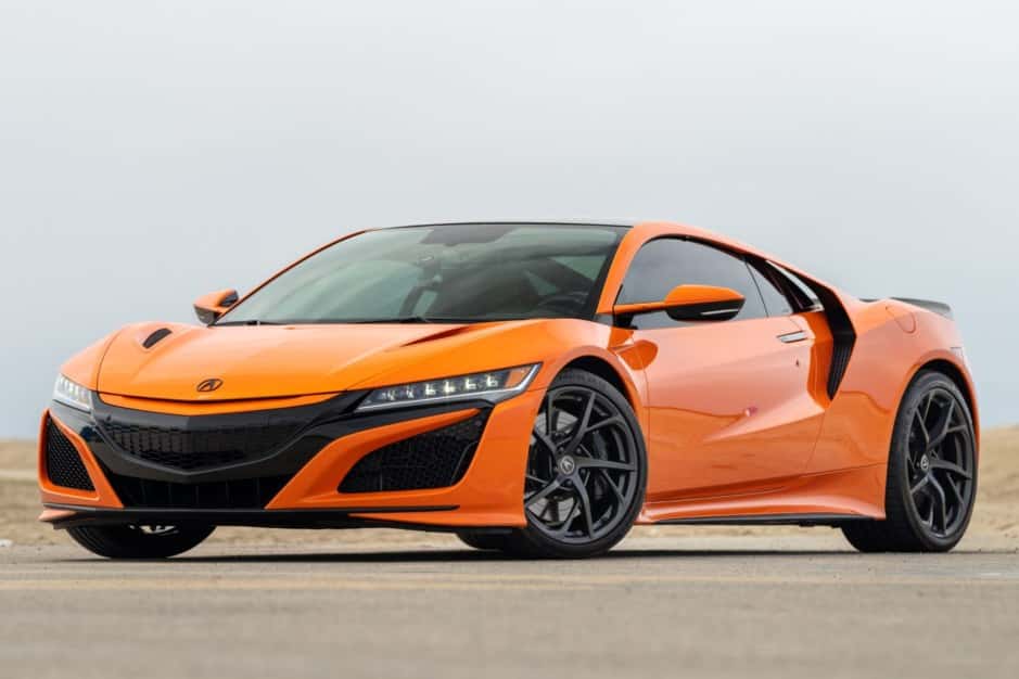 2021 Acura NSX NC1 sold for $146,000