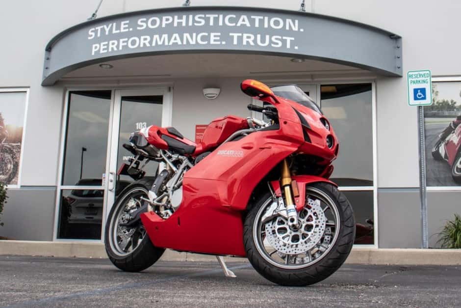 2003 Ducati 999 sold for $16,100