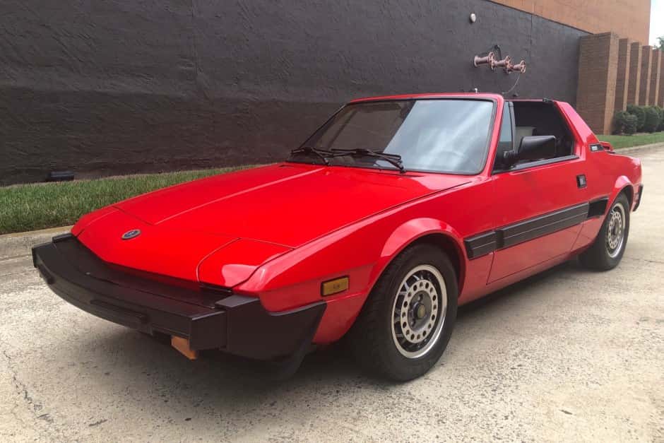 1987 Fiat X1/9 sold for $13,750