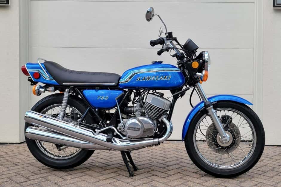1972 Kawasaki H2 Mach IV sold for $16,800
