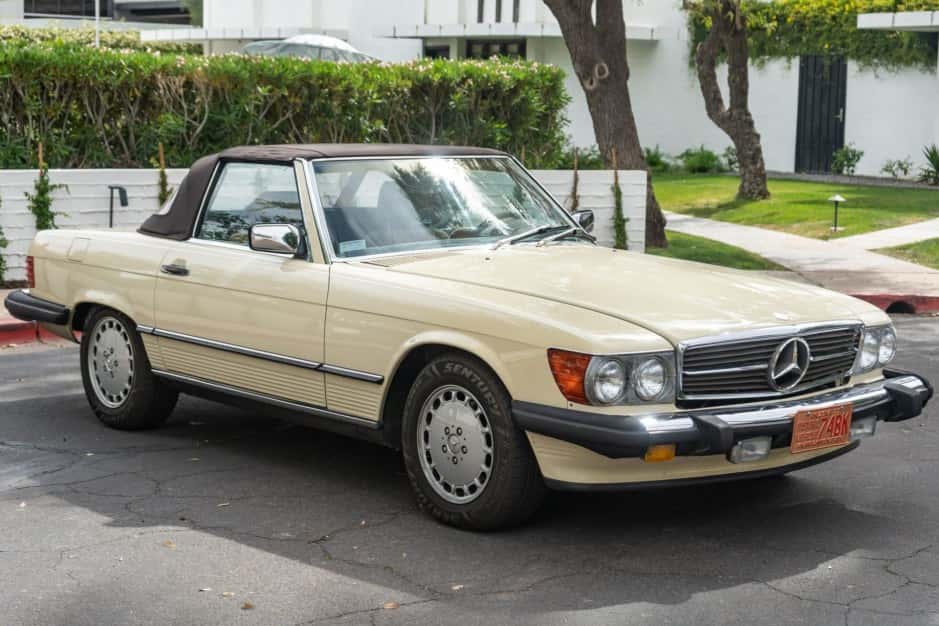 1988 Mercedes-Benz R107 SL sold for $18,000