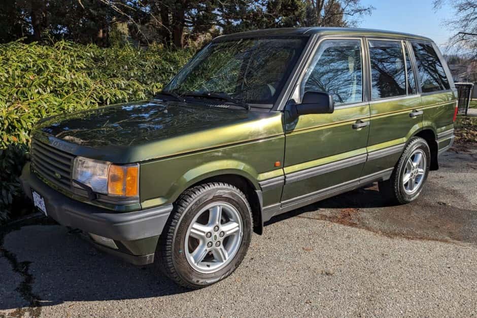 1998 Land Rover Range Rover P38A sold for $9,300