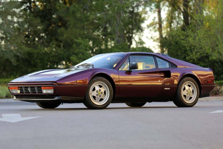 1989 Ferrari 328 sold for $100,328