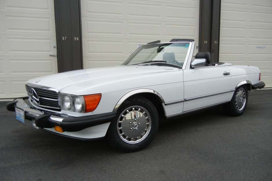 1989 Mercedes-Benz R107 SL sold for $46,500