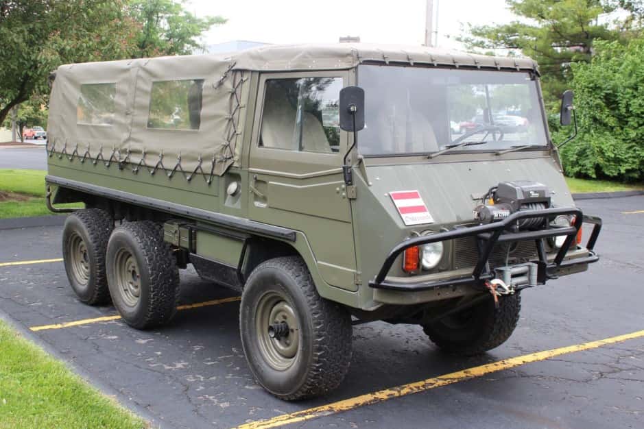 1973 Steyr-Puch Pinzgauer sold for $37,000