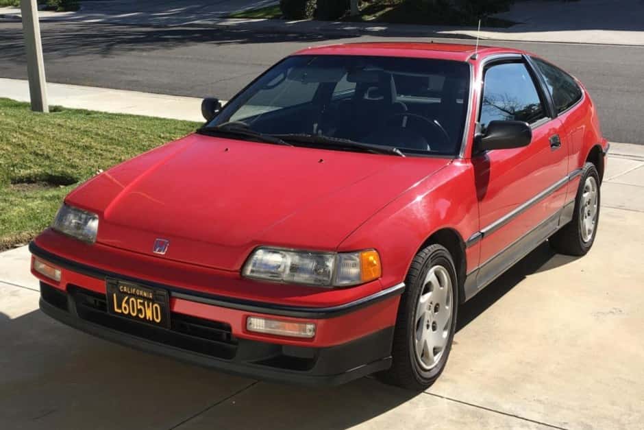 1990 Honda CRX sold for $14,750