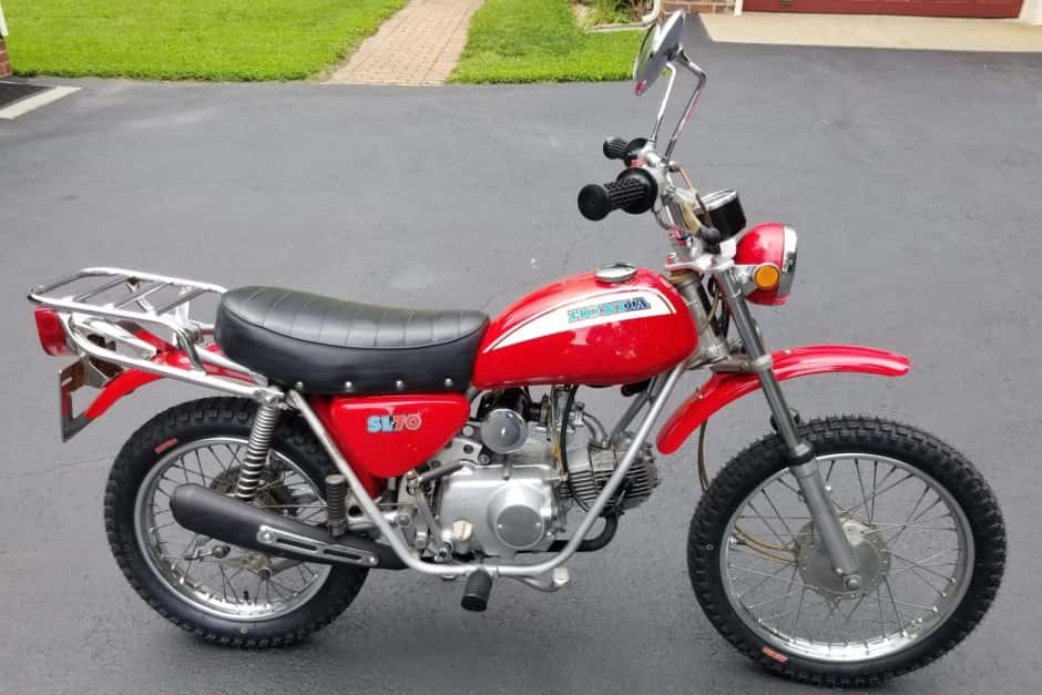 1971 Honda SL Motosport sold for $4,200