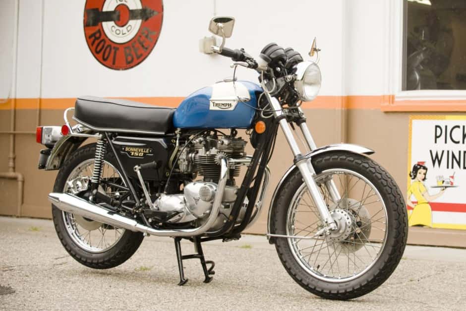1979 Triumph Bonneville T140 sold for $9,600