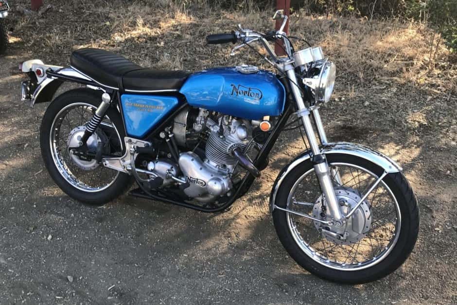 1970 Norton Commando sold for $8,950
