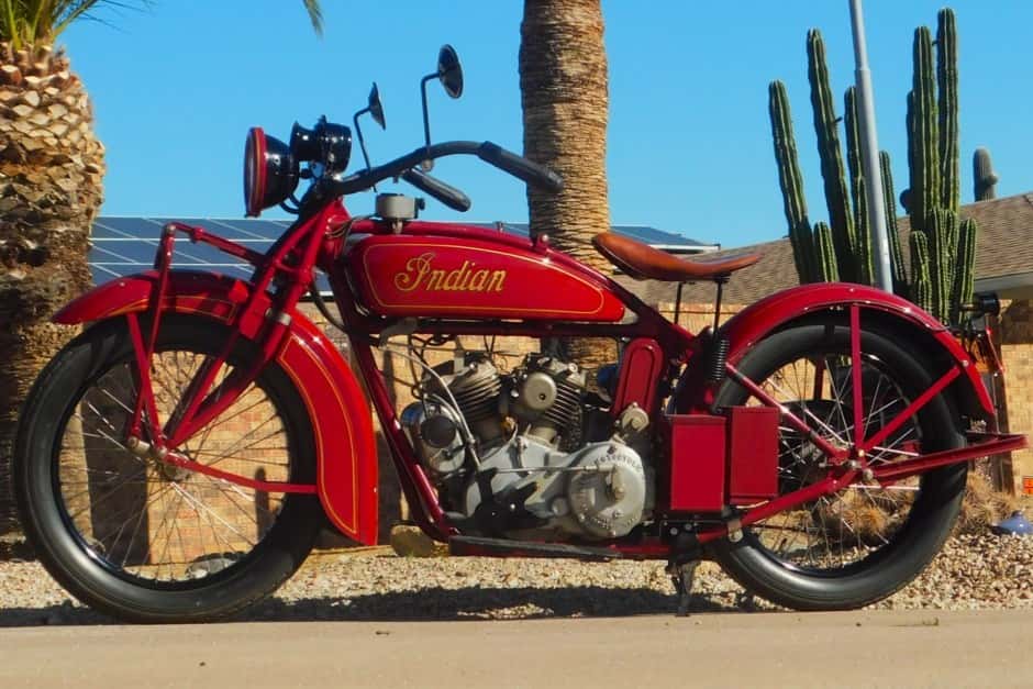 1927 Indian Scout sold for $25,000