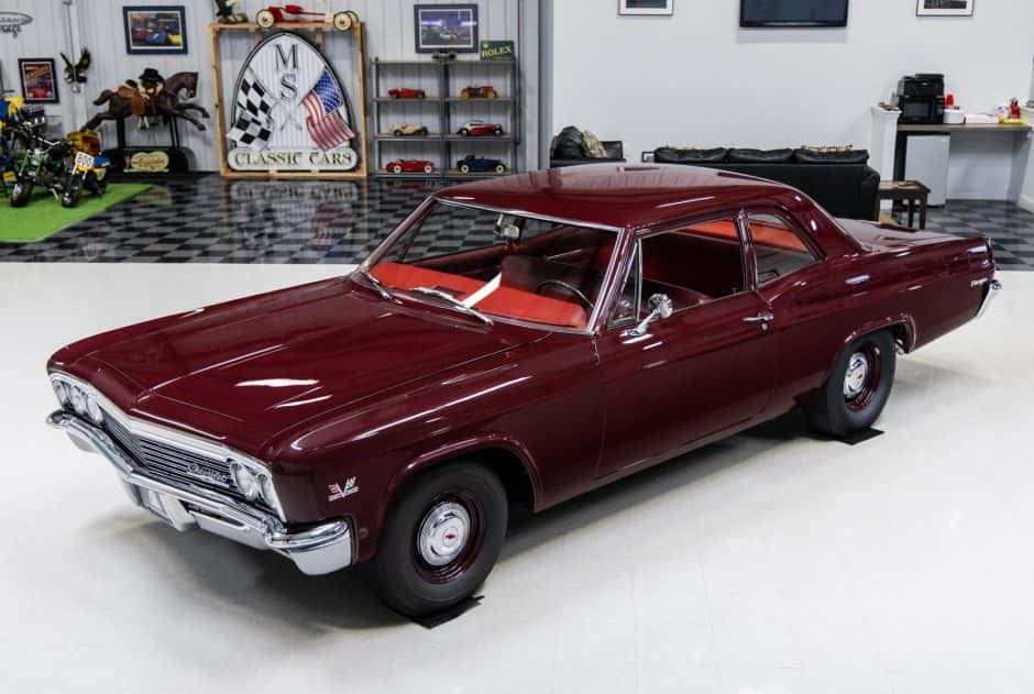 1966 Chevrolet Biscayne sold for $70,000