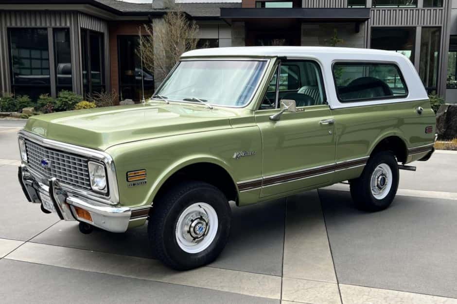 1972 Chevrolet K5 Blazer 1969-1972 sold for $77,000