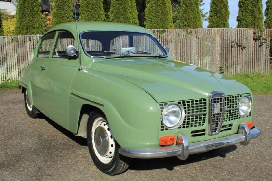 1967 Saab 96 sold for $12,500