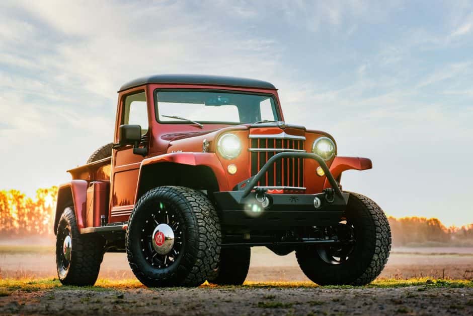 1955 Willys Pickup sold for $120,000