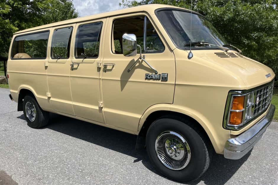 1981 Dodge Ram Van sold for $9,999
