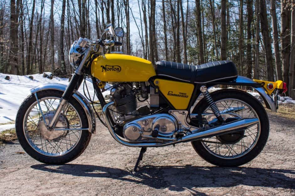 1970 Norton Commando sold for $6,900