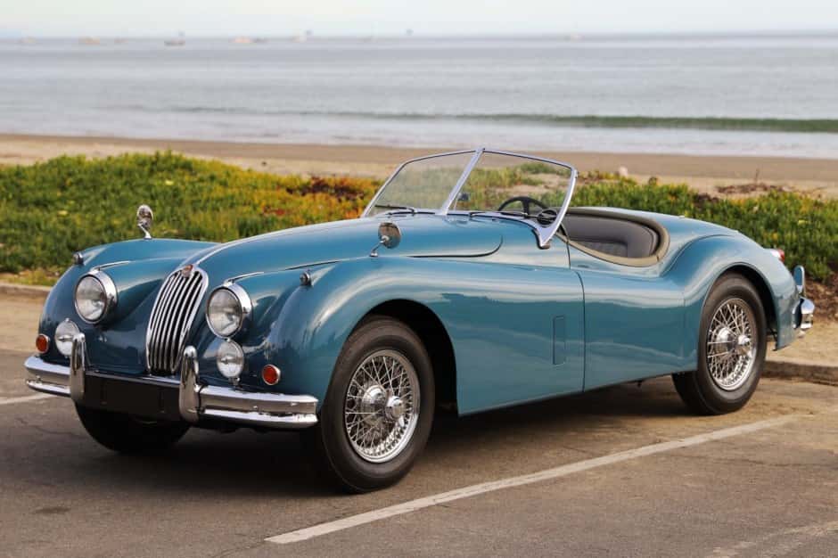 1957 Jaguar XK140 sold for $86,000