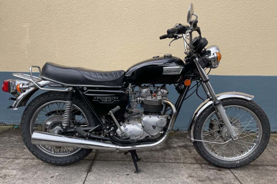 1979 Triumph Bonneville T140 sold for $3,100