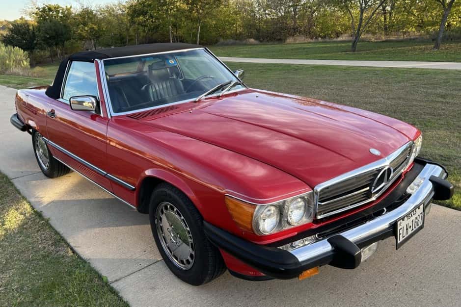 1987 Mercedes-Benz R107 SL sold for $26,500