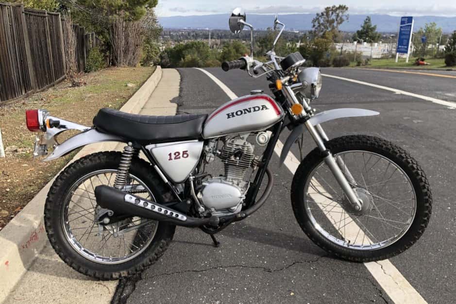 1972 Honda SL Motosport sold for $3,000