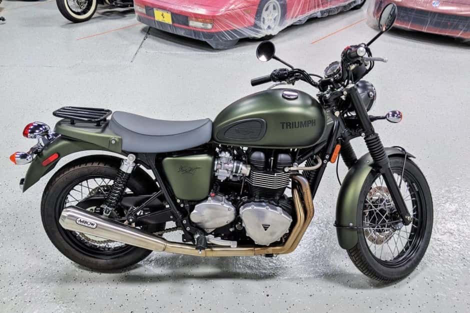 2013 Triumph New Bonneville (2000+) sold for $11,750