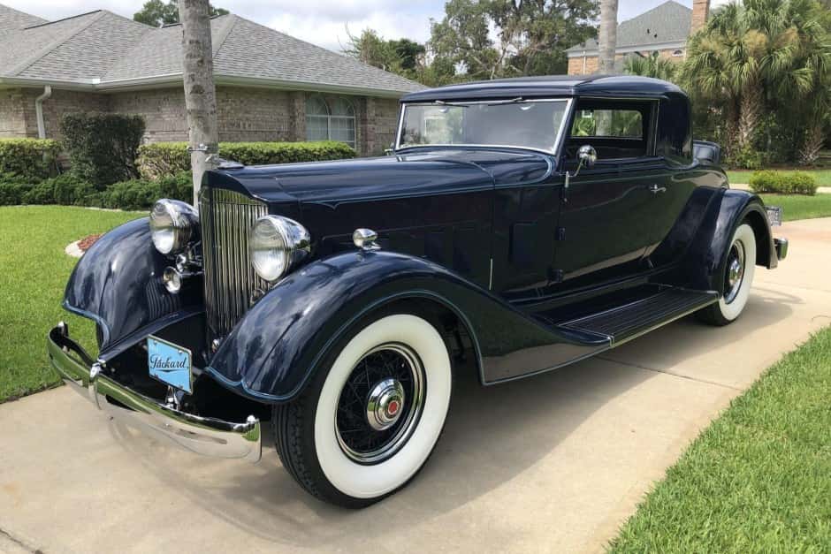 1934 Packard Eight sold for $163,000