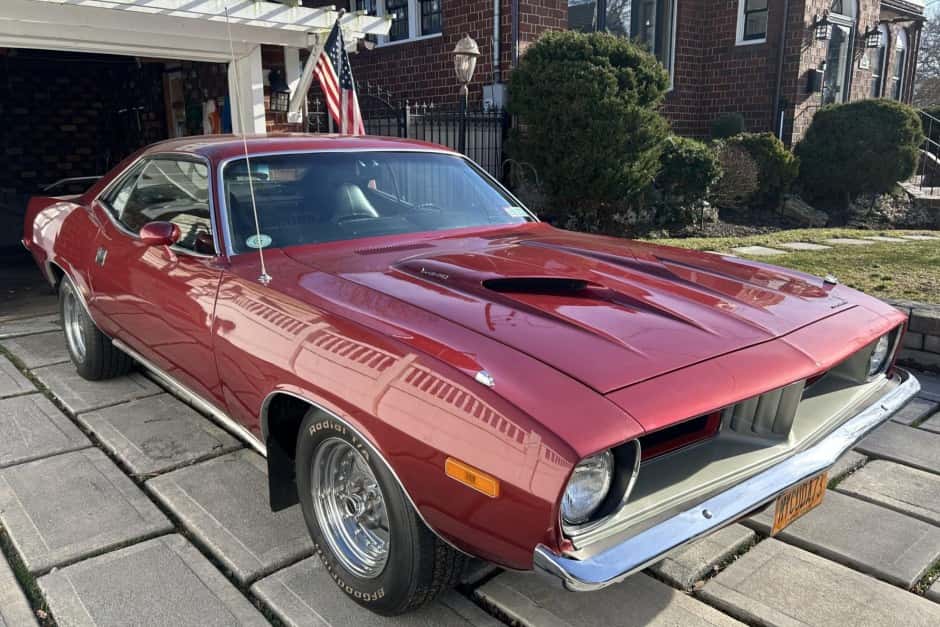 1973 Plymouth Barracuda sold for $36,750